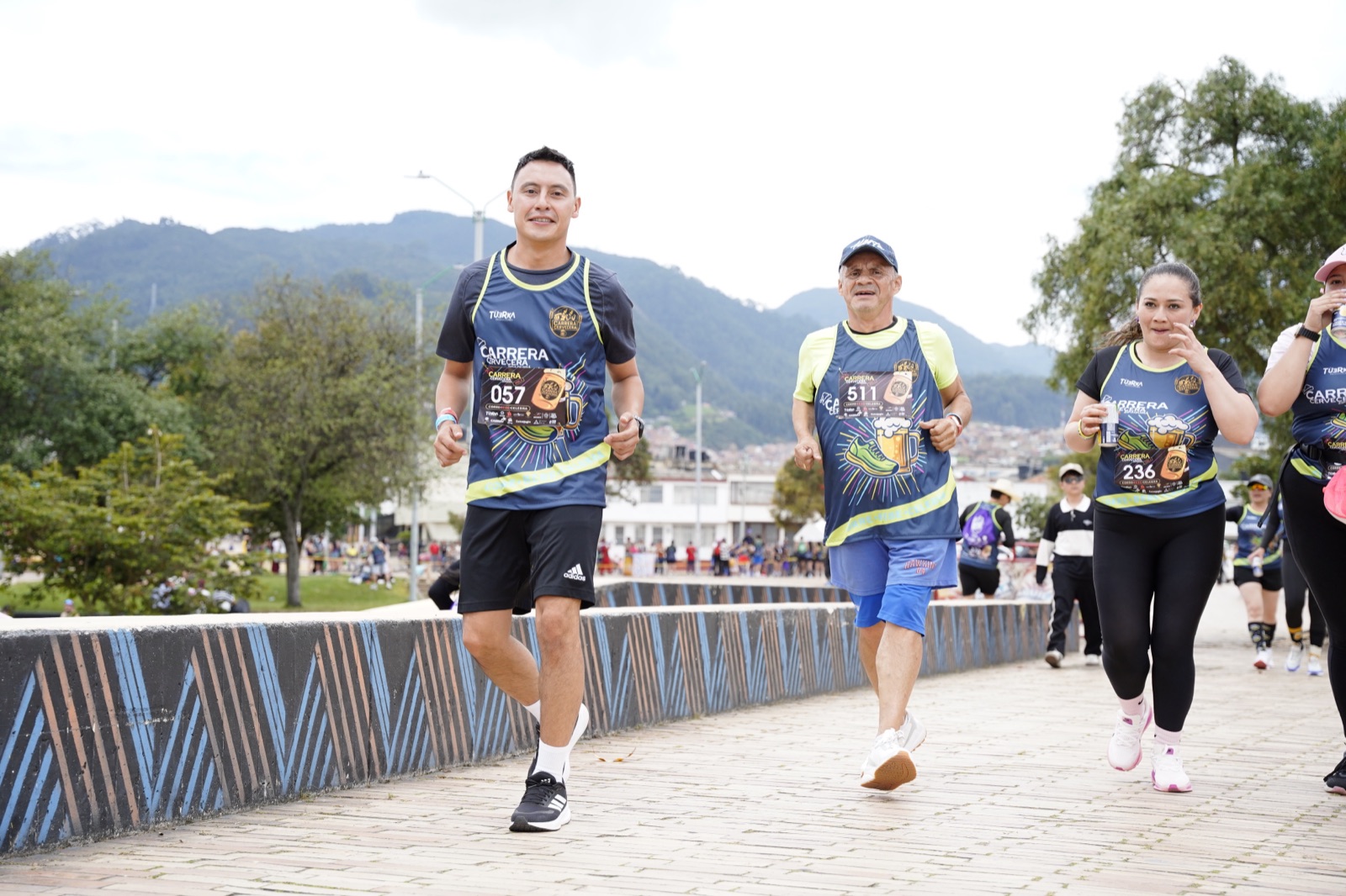 Carrera Cervecera — postal